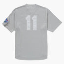 Supreme S Logo Baseball Henley Gray