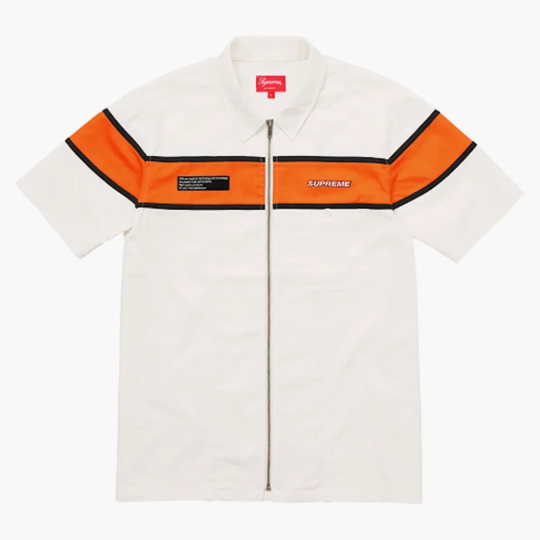 Supreme Zip Up Work Shirt - Buy at Hypeneedz