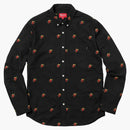 Supreme Sacred Hearts Oxford camisa negra