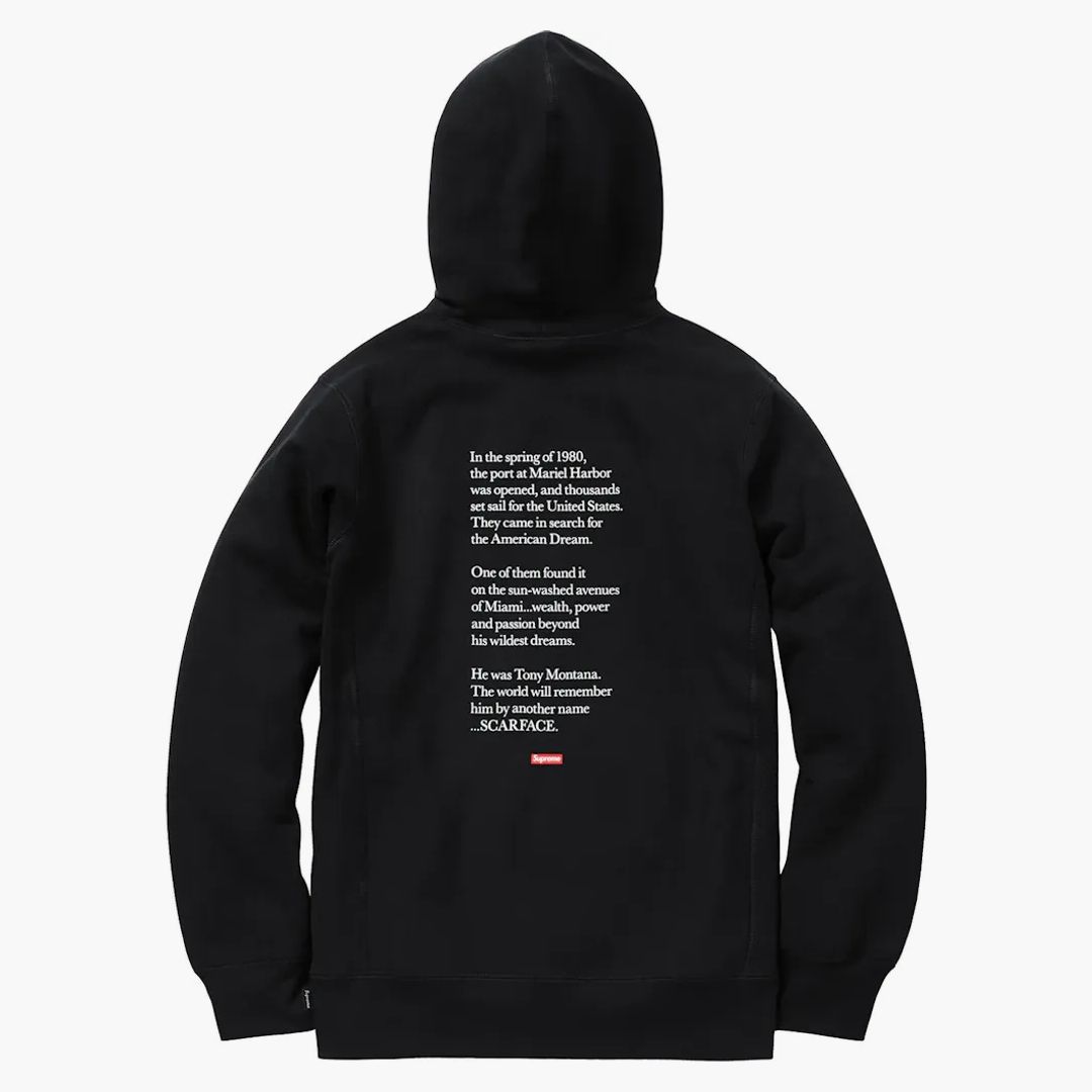 Supreme Scarface Hoodie - Buy at Hypeneedz