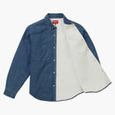 Supreme Sherpa Lined Denim Shirt Blue