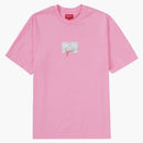 Supreme Signature Etiqueta S/S Top Pink