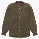 Supreme Small Box Denim Shirt Olive