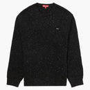 Supreme Small Box Speckle Sweater Black