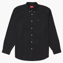Supreme pequeña caja hasta la camisa negra