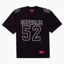 Supreme Spiderweb Football Jersey Black
