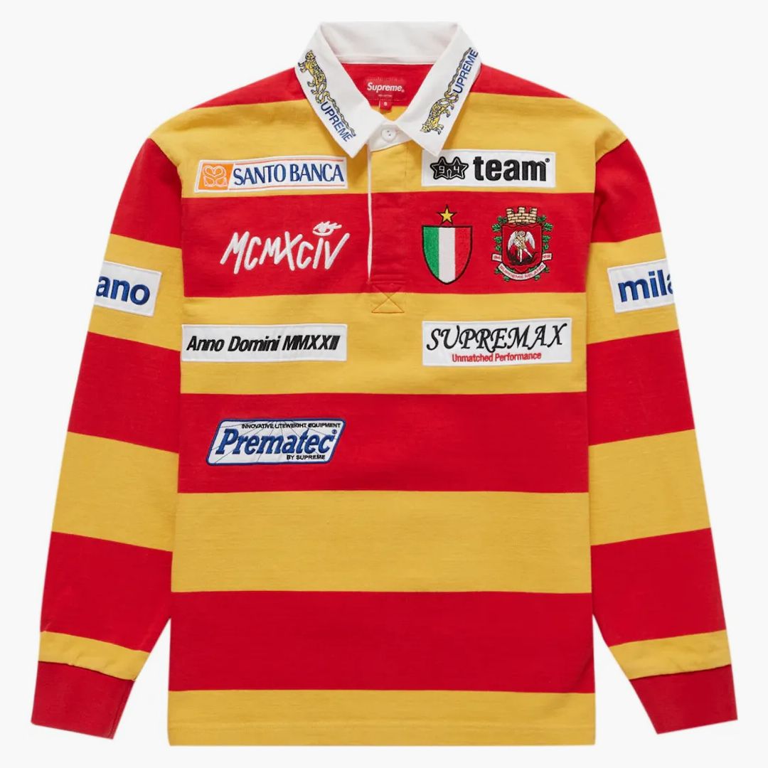 Supreme Stripe Rugby Red - Kup w Hypenedz
