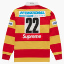 Supreme Stripe Rugby Red