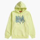 Supreme Tag Hooded Sweatshirt Pale Lime