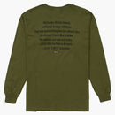 Supreme the Killer l/s tea olive