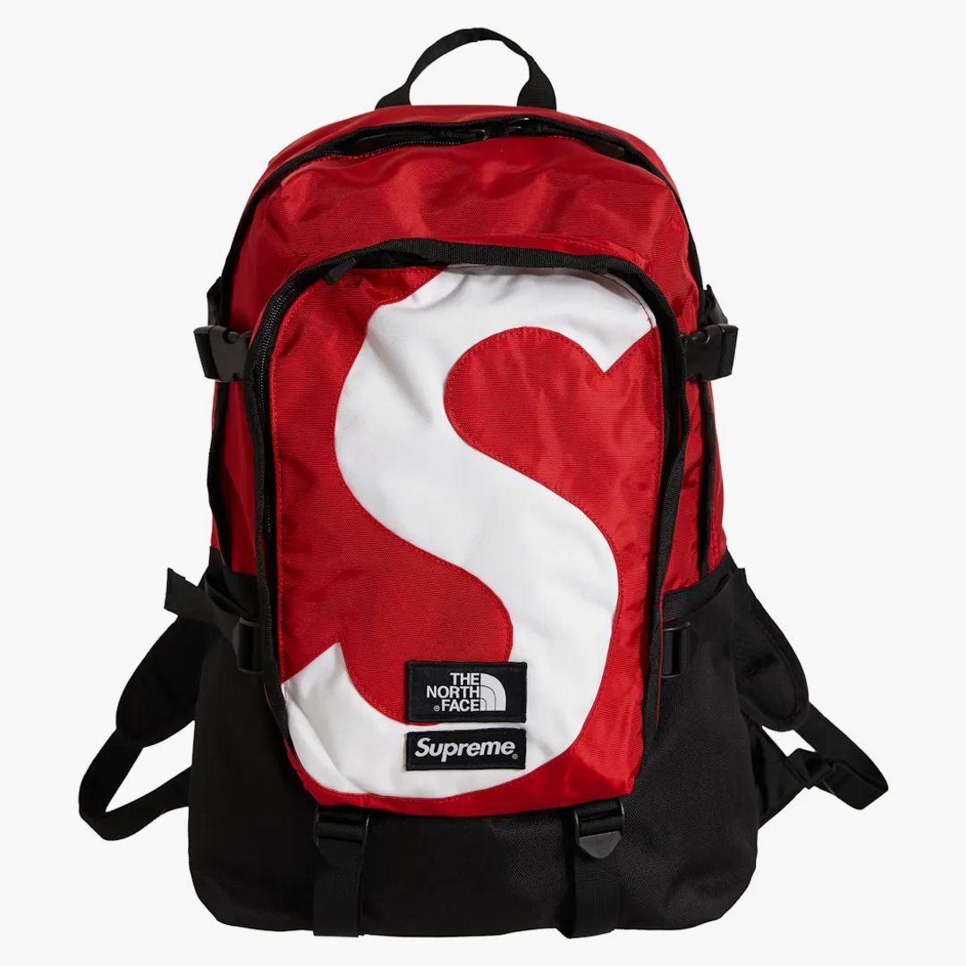 Backpack del logo SUPREME TNF S Red Acquista su Hypeneedz