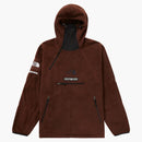 Supreme The North Face Steep Tech Fleece Pullover Brown