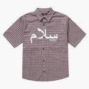Supreme undercover S/S Flannel Shirt Gray Plaid