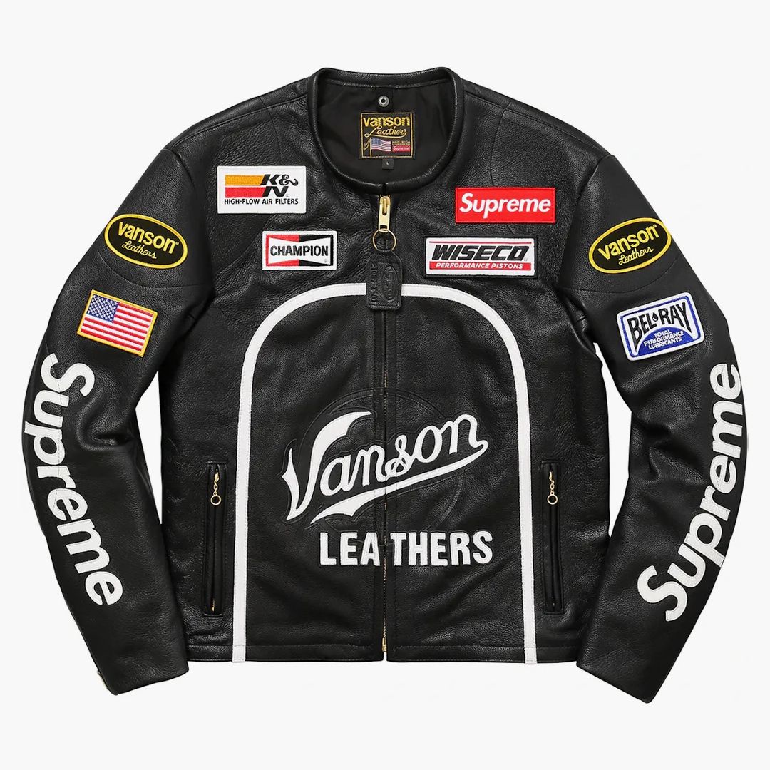 SupremeVansonLeatherStarJacket