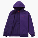 Supreme Windstopper Zip Up Hooded Sweatshirt (FW22) Dark Purple