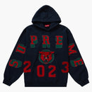 Supreme Washed Panther Hooded Sweatshirt Navy