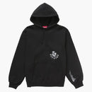 Sudadera con capucha bordada bordada suprema