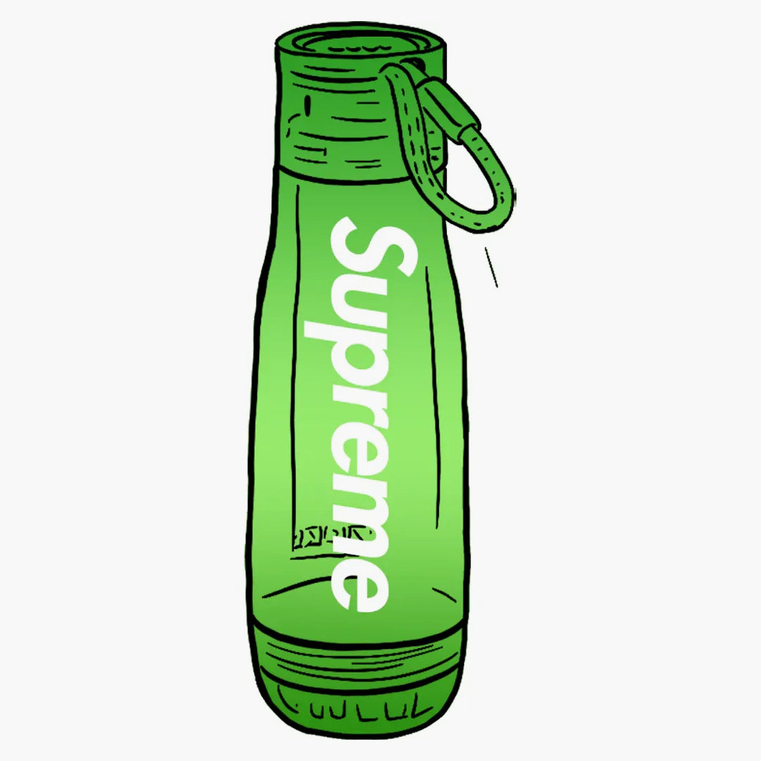 新品⭐︎Supreme Zoku Glass 16 oz. Bottle 赤ガラス Supreme Zoku Glass Core 16 oz Bottle Red - YouTube