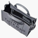 Marc Jacobs La bolsa de cuero Media Dead Wolf Grey