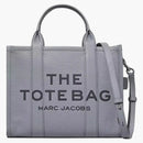 Marc Jacobs La bolsa de cuero Media Dead Wolf Grey