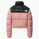 El North Face Womens Nupse 700 Llena la chaqueta corta Rose Tan