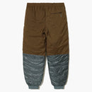 La cara norte x encubierto soukuu 50/50 pantalones de abajo sepia marrón/hormigón gris