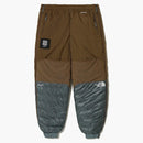 La cara norte x encubierto soukuu 50/50 pantalones de abajo sepia marrón/hormigón gris