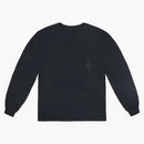 Travis Scott Jack Boys Cracked L/S Camiseta Negra