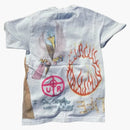 Travis Scott MetLife Tourne Camiseta Vintage White