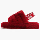 Ugg Fluff Yeah Slide Ribbon Red (Kids)