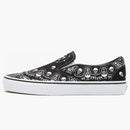 Vans Classic Slip-On Skull Bandana Print Black White