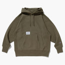 WTAPS X Champion Weave inverso (R) sudadera con capucha OlivedRab