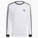 Adidas Adicolor Classics 3-rayas de manga larga TEE WHITE