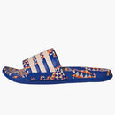 Adidas Adilette Comfort Sandals Bold Blue Bliss Orange (women's)