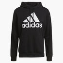 Adidas Essentials Big Logo Pullover Hoodie Black/white