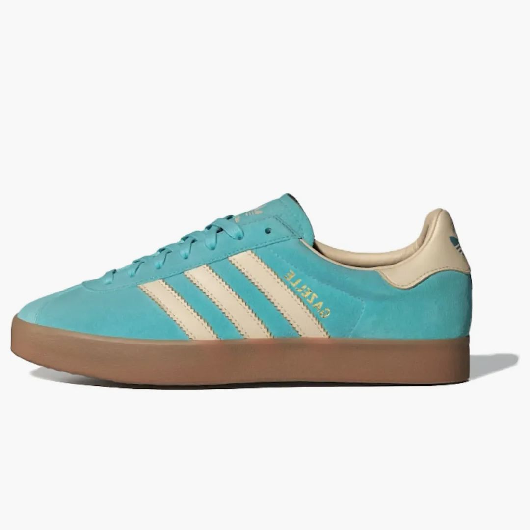★韓国の人気★【Adidas】★GAZELLE 85★22-30cm★Easy Mint★ New🫧🫧 Adidas Gazelle 85 สี Crystal Sand Mint สี Easy Mint