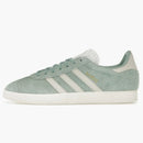 Adidas Gazelle Hazy Green Off White Cloud White (women's)