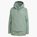 Adidas Women's Terrex Xploric .5l Climaproof Anorak Silver Green
