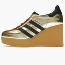 Adidas X Gucci Gazelle Wedge Gold Metallic Black (women's)