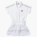 Adidas x palace kvinnor på domstol klänning vit