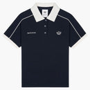 Adidas x Sporty & Rich Pique Polo Navy/White