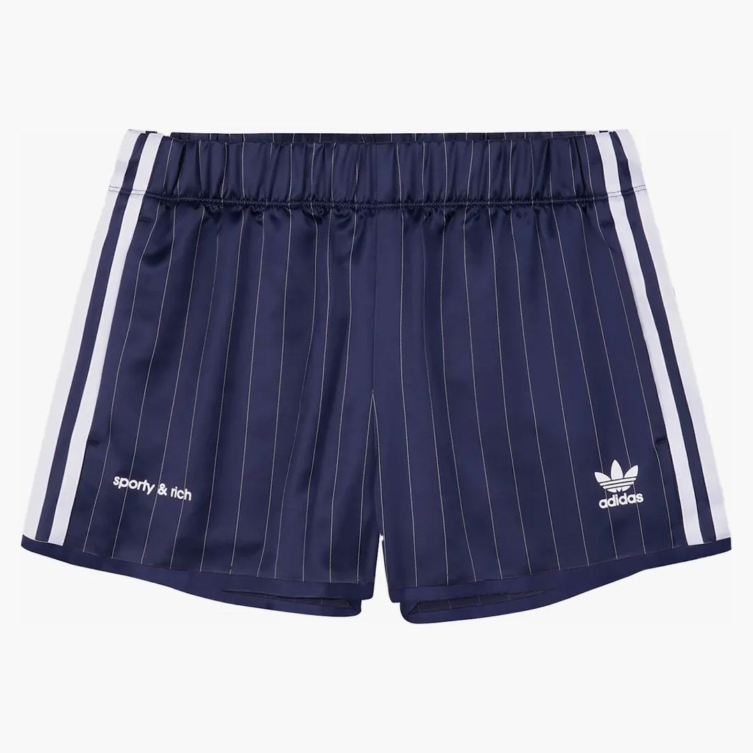 sporty & rich X adidas ショーツ XS adidas sporty&rich ネイビー ショーツ XS Adidas Track Short