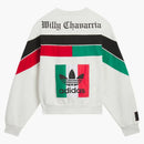 Mikina adidas x Willy Chavarria Chicano (velikost Asie) bílá