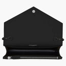 Saint Laurent Envelope Chain Wallet Grain de Poudre Black