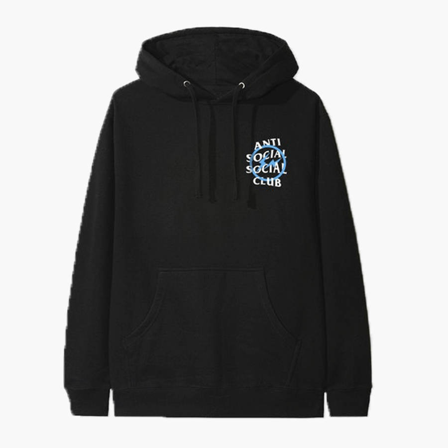 Anti social club black hoodie deals