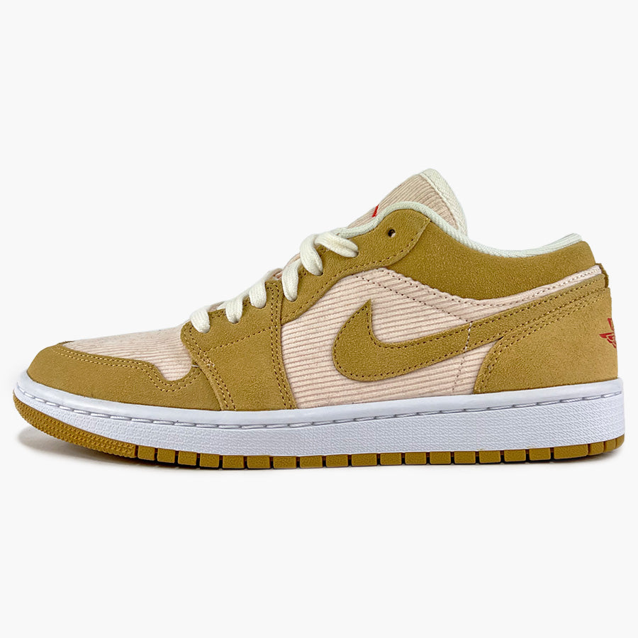 Air Jordan 1 Low Se Twine Orange Quartz Corduroy W At Hypeneedz