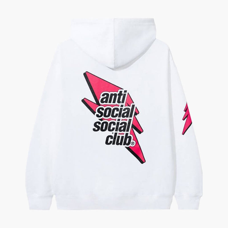 Anti Social Social Club Careless Pink Bolt Hoodie