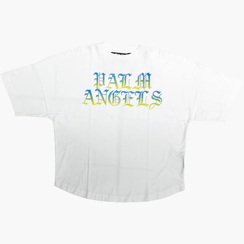 Palm Angels Hue Gothic Logo Over T-Shirt