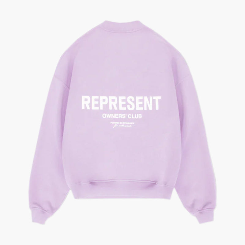 Represent Owners Club Sweater Lilac Rückseite
