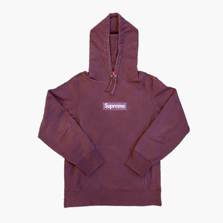 logo hoodie supreme